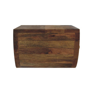 Crescent Floating Bedside Table | Wall-Mounted Bedroom Storage