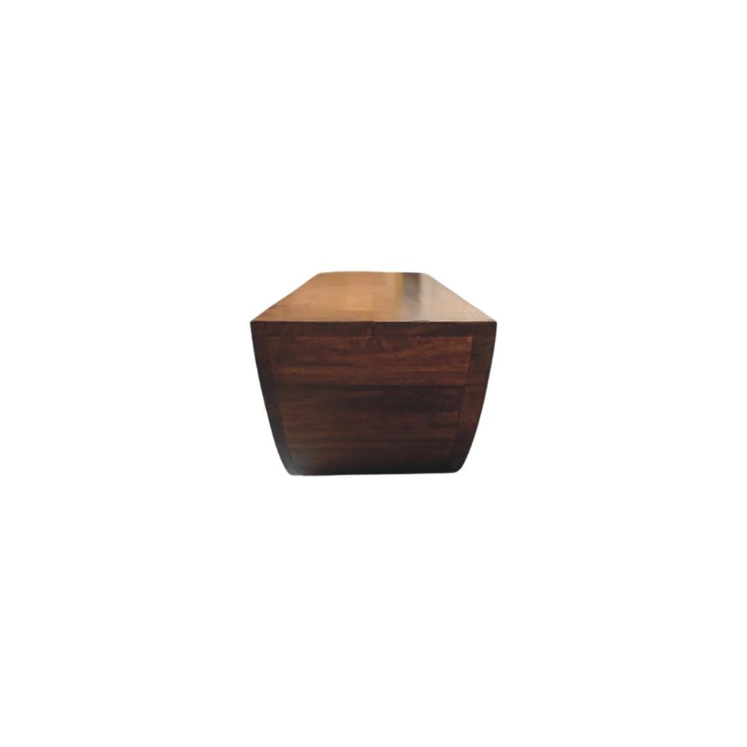 Crescent Floating Wall Shelf | Solid Mango Wood | Curved Display Ledge
