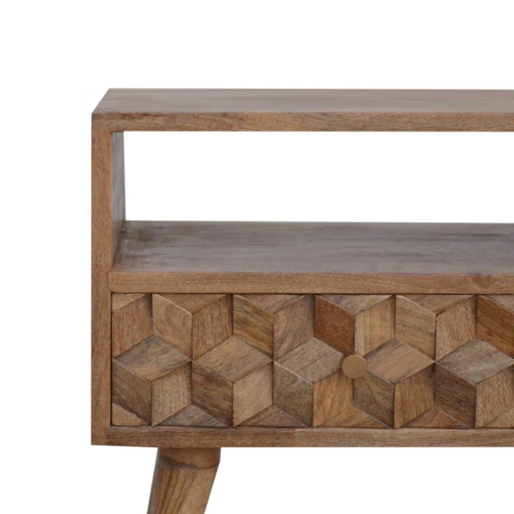 Cube Carved TV Unit | Cube-Carved Detail | TV & Media Storage