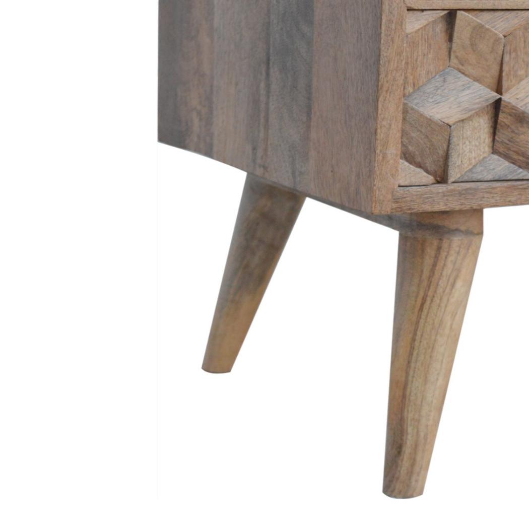 Cube Carved TV Unit | Cube-Carved Detail | TV & Media Storage