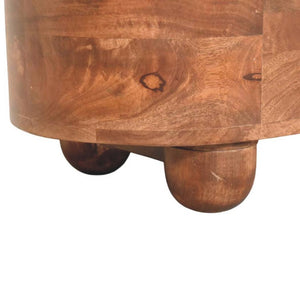 Curva Storage Trunk | Solid Mango Wood | Rounded Profile | Blanket Box and Coffee Table
