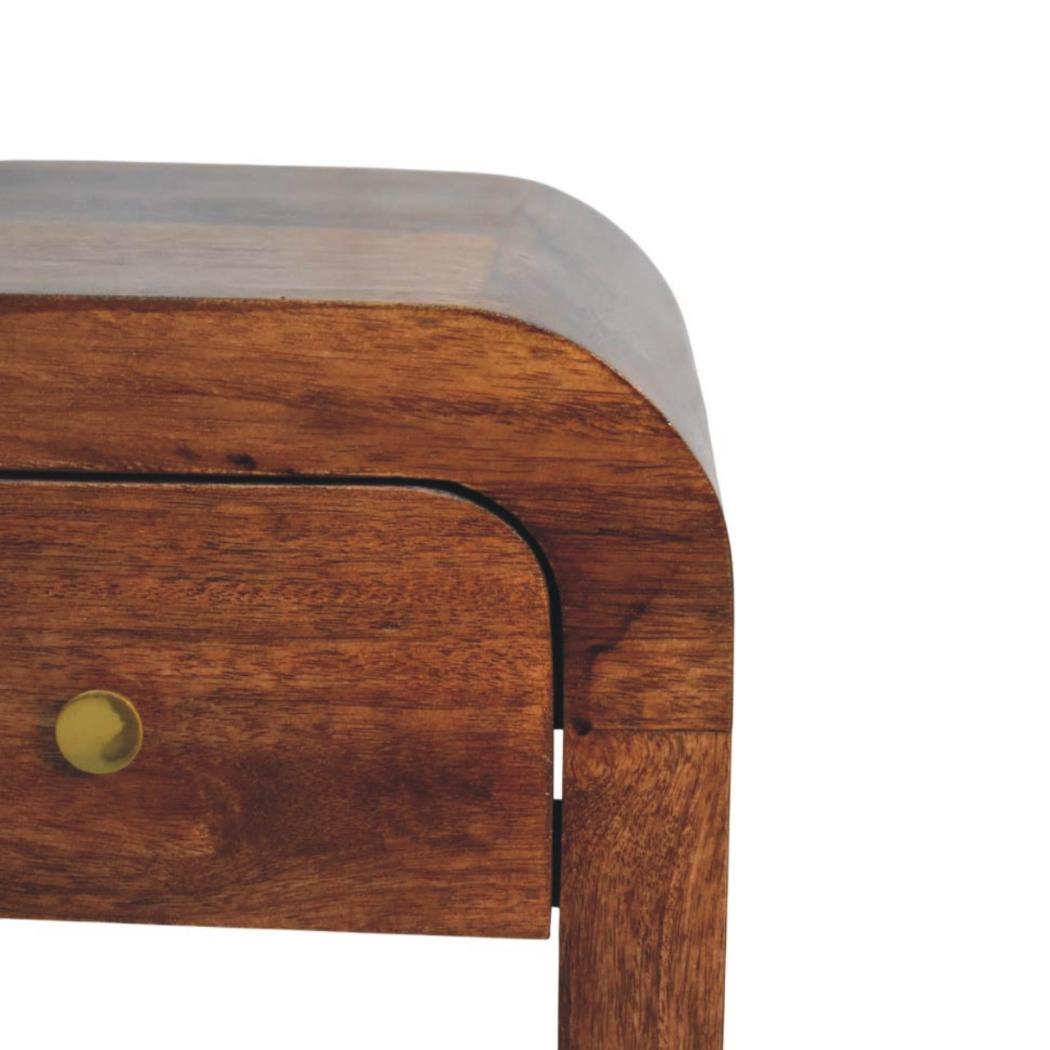 Curved Bedside Table | Sculptural Bedroom Storage