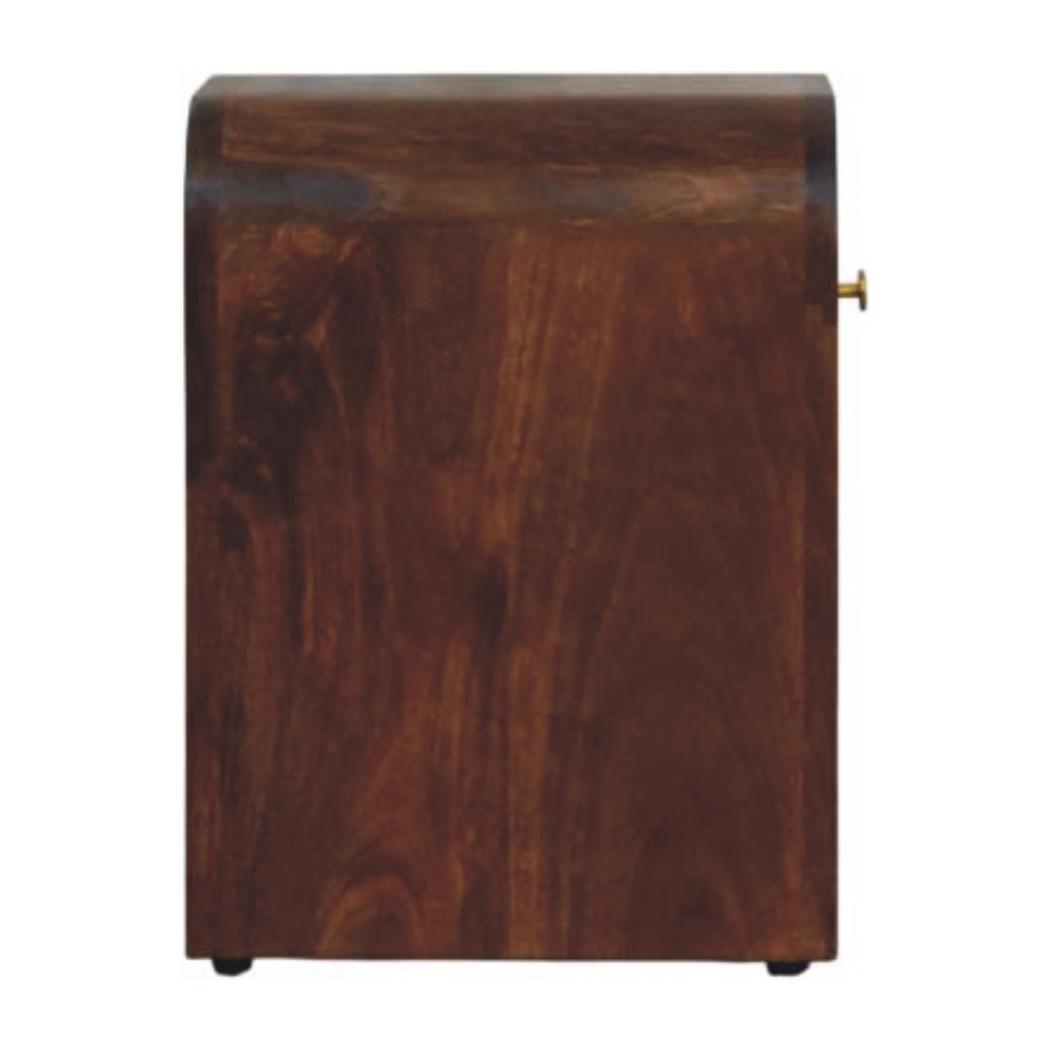 Curved Bedside Table | Sculptural Bedroom Storage