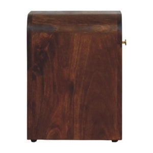 Curved Bedside Table | Sculptural Bedroom Storage