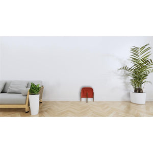 Curved Chest of Drawers | Solid Mango Wood | Oak Finish | Rounded Storage Cabinet