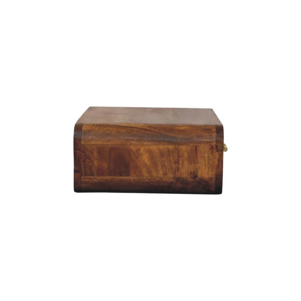 Curved Floating Bedside Table | Sculptural Wall-Mounted Storage