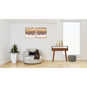 Curved Chestnut Console Table | Solid Mango Wood | Nordic Style