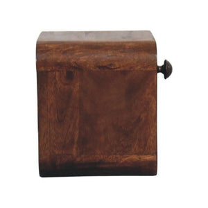 Curved Wall-Mounted Bedside Table | Floating Bedroom Storage