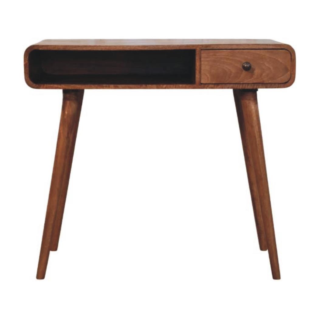 Curved Writing Desk | Sculptural Home Office Furniture