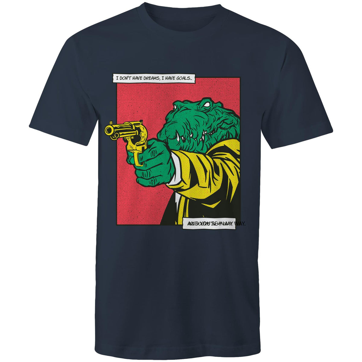 Men's Crocodile Comic Book T-Shirt