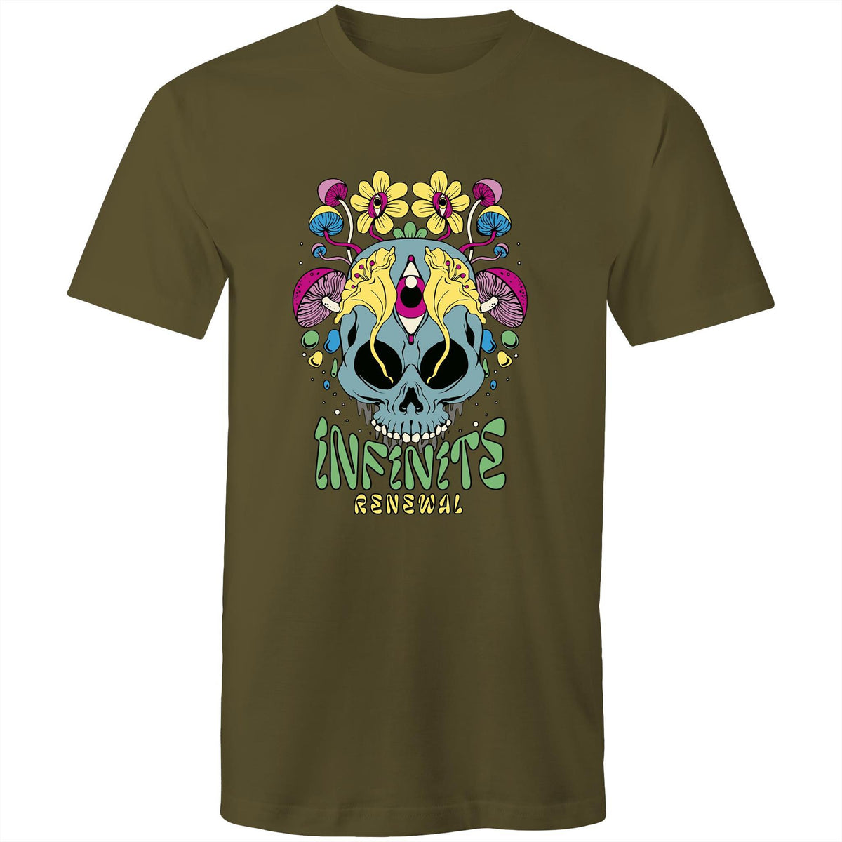 Men's Infinite Renewal Psychedelic T-Shirt