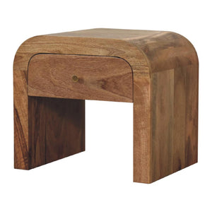 Darcy Bedside | Solid Mango Wood | Natural Wood Finish | Artisan-Crafted Design