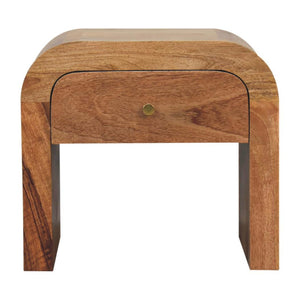 Darcy Bedside | Solid Mango Wood | Natural Wood Finish | Artisan-Crafted Design
