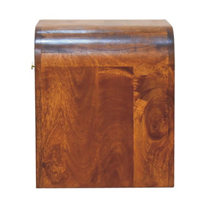 Darcy Chestnut Bedside Table | Solid Mango Wood | Bedroom Storage