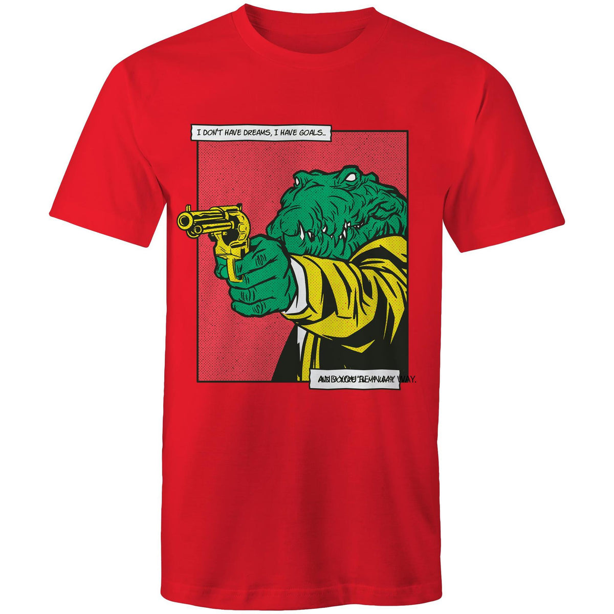 Men's Crocodile Comic Book T-Shirt