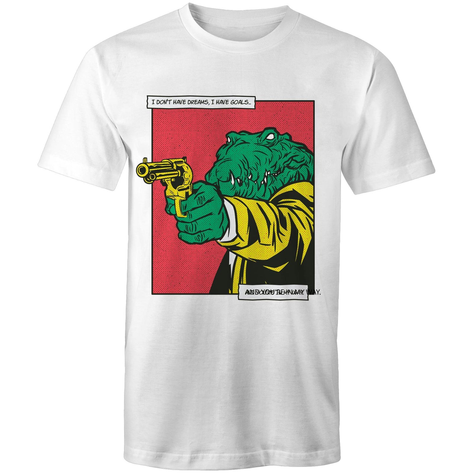 Men's Crocodile Comic Book T-Shirt