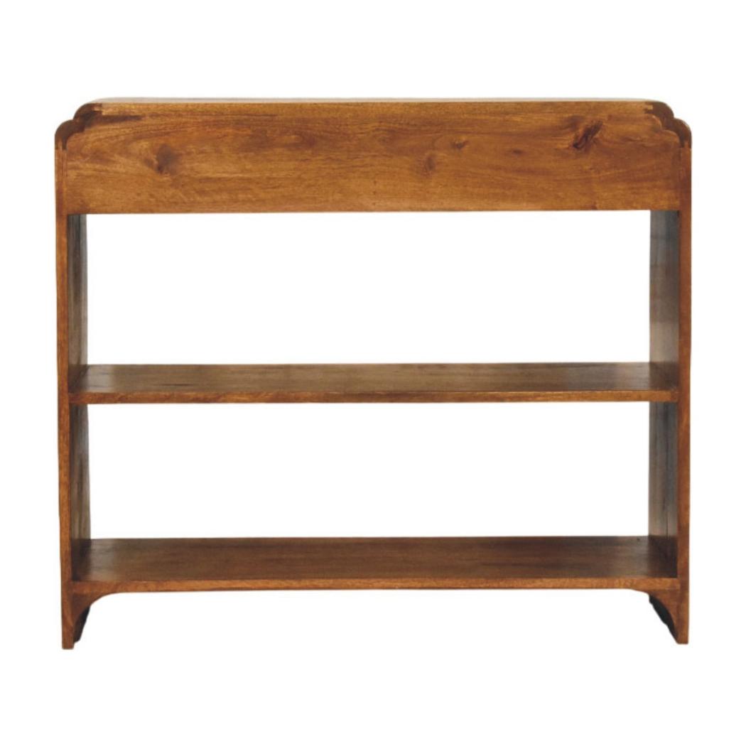 Ellington Console Table | Solid Mango Wood | Slim Profile | Hallway Display Furniture