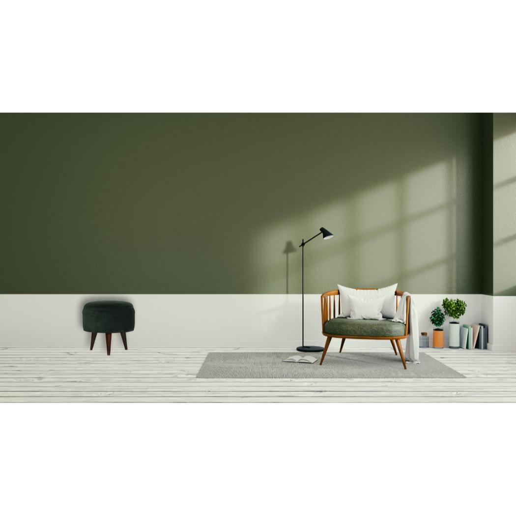 Emerald Green Velvet Nordic Stool | Distinctive Detail | Versatile Home Furniture