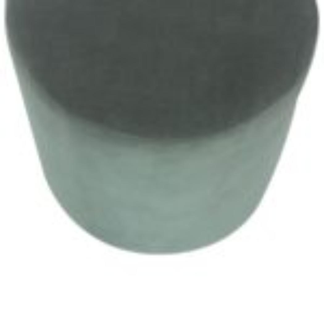 Emerald Upholstered Footstool | Solid Mango Wood Base | Compact Accent Seating