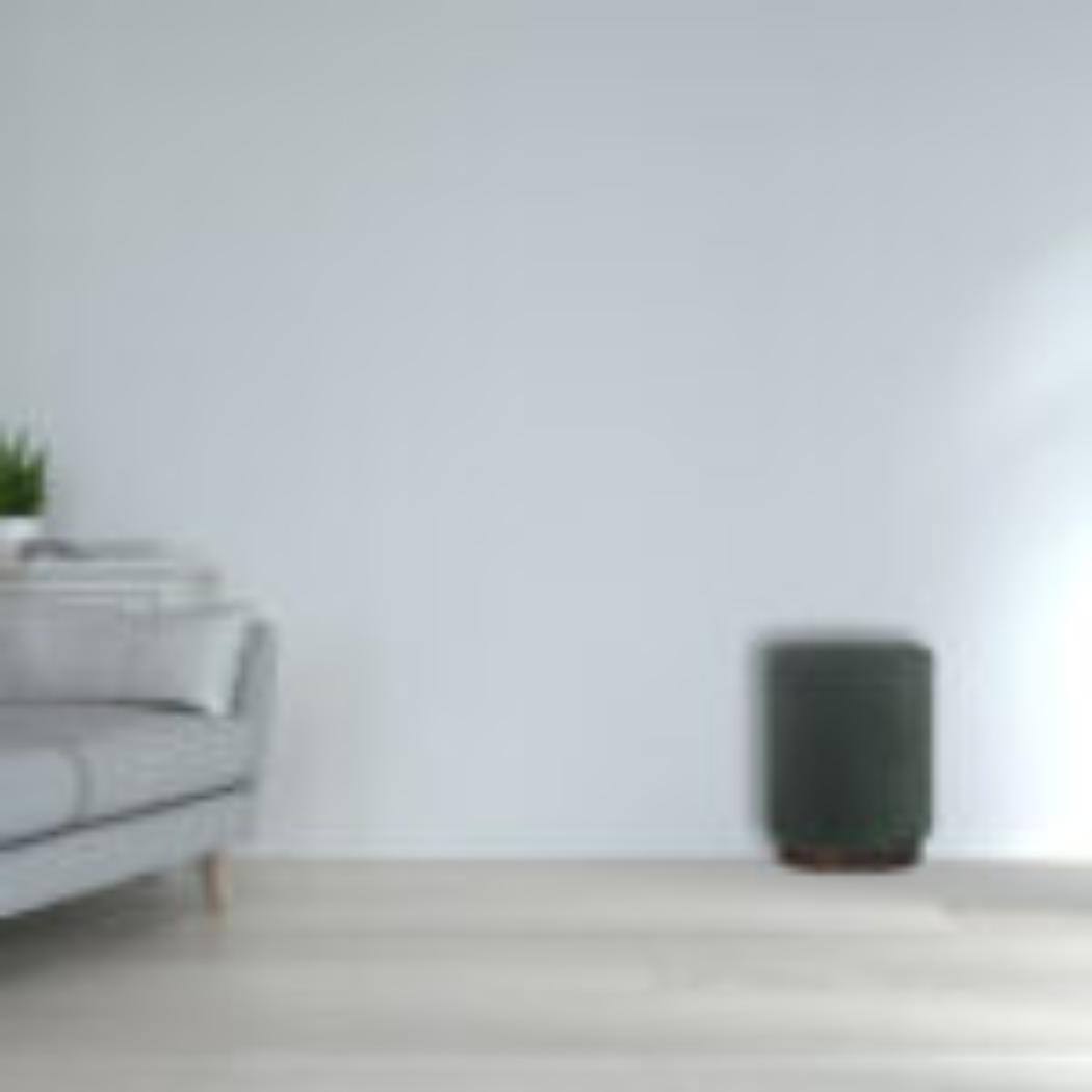 Emerald Upholstered Footstool | Solid Mango Wood Base | Compact Accent Seating