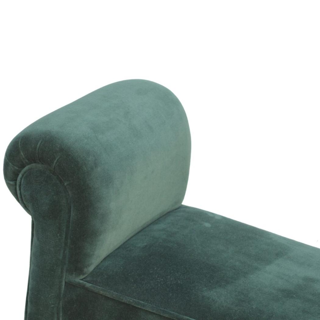 Emerald Velvet Bench | Distinctive Detail | Versatile Home Furniture