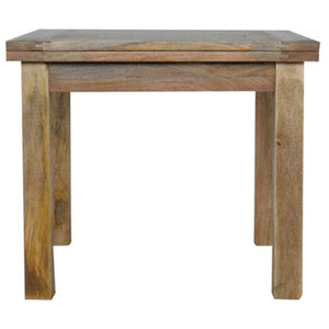 Extendable Butterfly Dining Table | Solid Mango Wood | Oak Finish | 4 to 6 Seat Dining Table