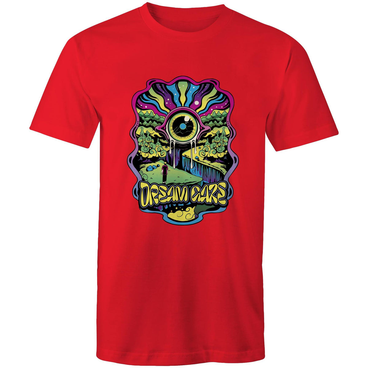Men's Psychedelic Eye Forest T-shirt