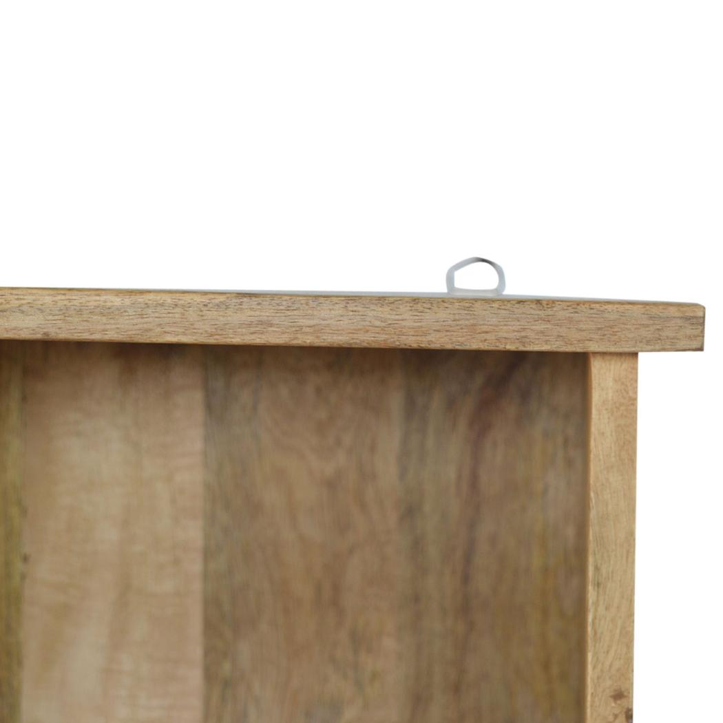 Floating Coat Rack | 3 Shelves | Wall-Mounted Entryway Storage