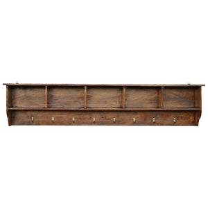 Floating Hook Storage Unit | Wall-Mounted Storage | Compact Organisation