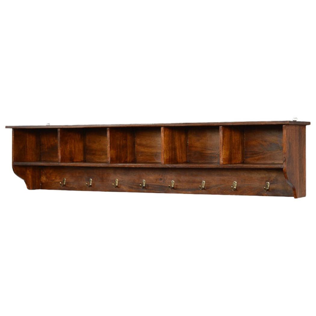 Floating Hook Storage Unit | Wall-Mounted Storage | Compact Organisation