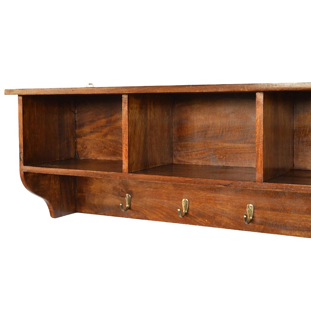Floating Hook Storage Unit | Wall-Mounted Storage | Compact Organisation