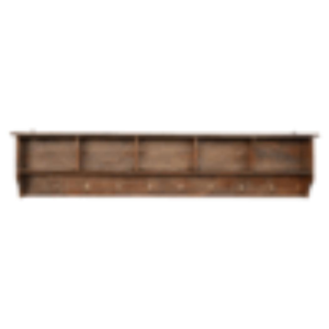 Floating Hook Storage Unit | Wall-Mounted Storage | Compact Organisation