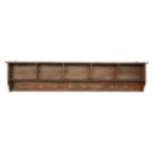 Floating Hook Storage Unit | Wall-Mounted Storage | Compact Organisation