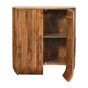Fluted Curve Cabinet | Textured Detail | Sculptural Storage Furniture