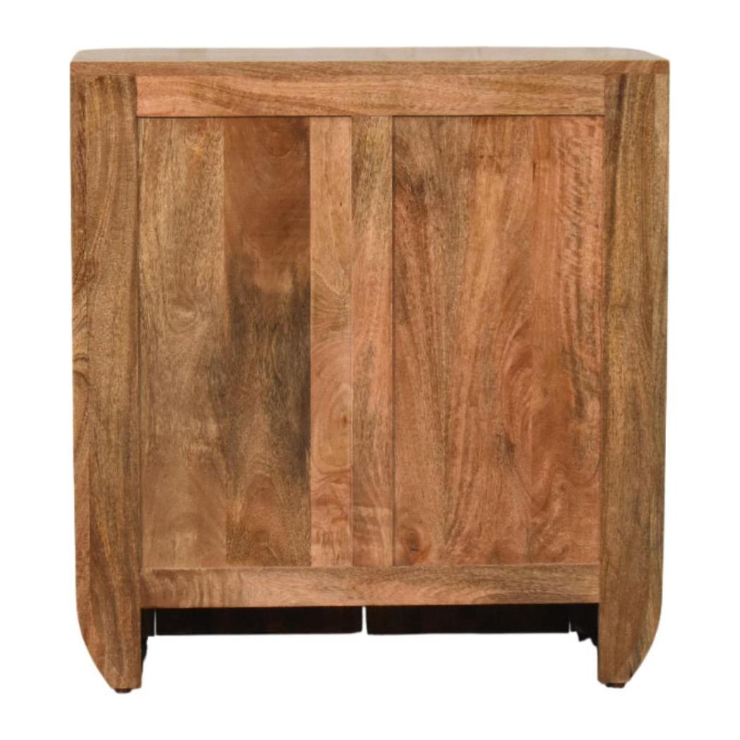 Fluted Curve Cabinet | Textured Detail | Sculptural Storage Furniture