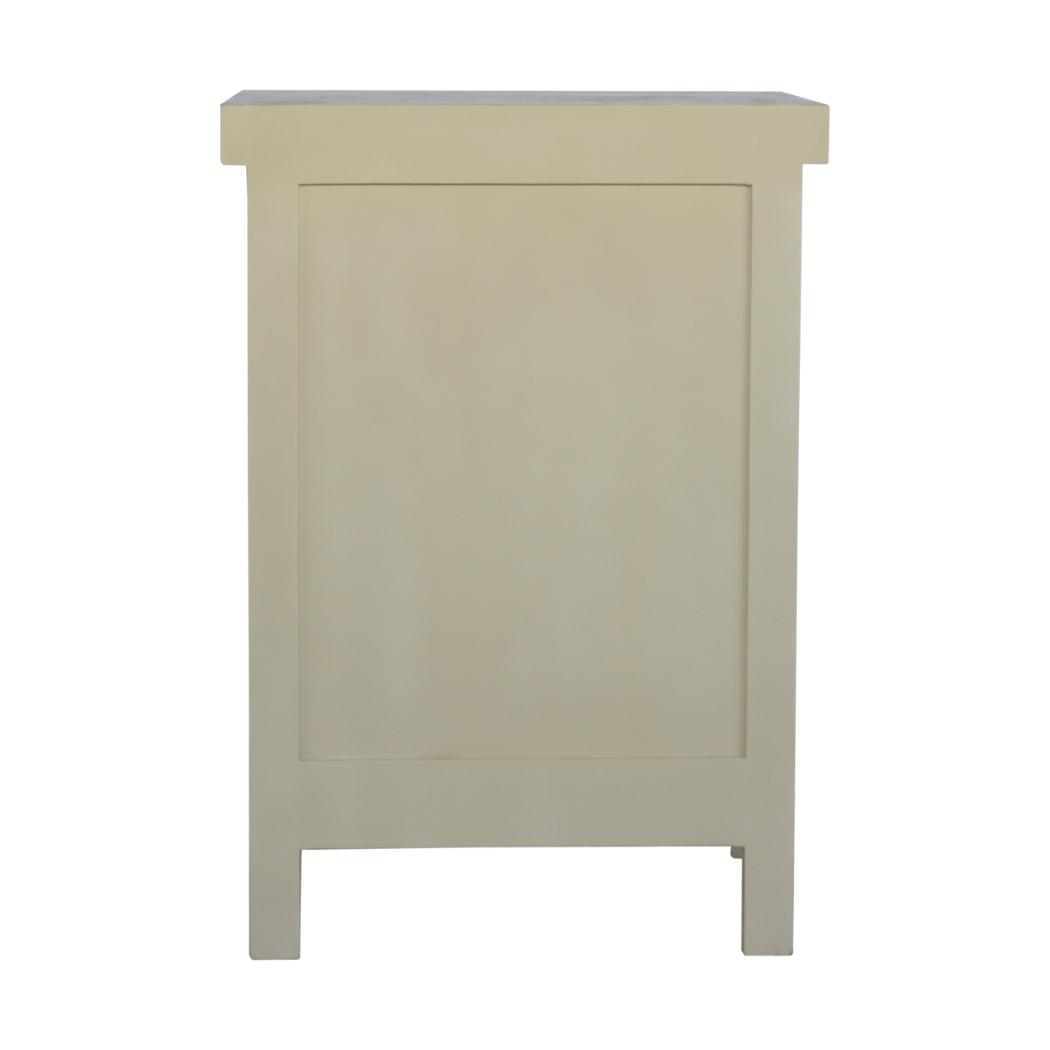 French-Style Cabinet | Cream Finish | Classic Storage