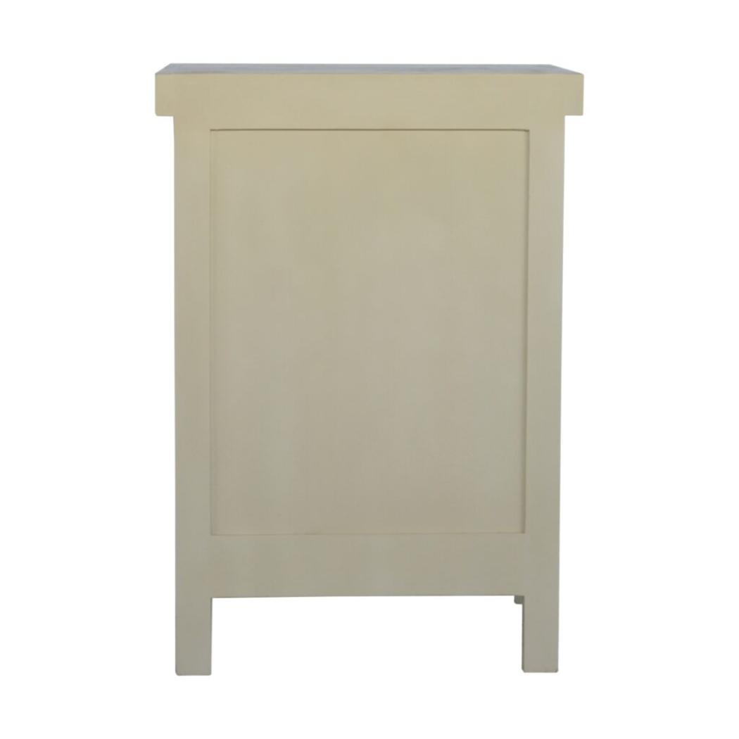 French-Style Cabinet | Cream Finish | Classic Storage