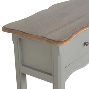French Style Console Table | Solid Mango Wood | Classic Hallway Furniture