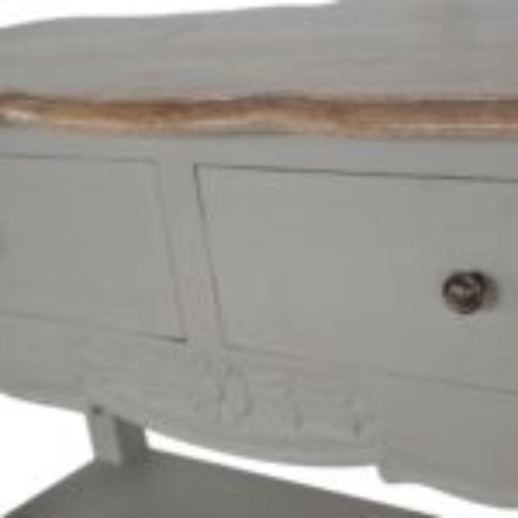 French Style Console Table | Solid Mango Wood | Classic Hallway Furniture