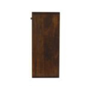 Geo Flip-Down Writing Desk | Solid Mango Wood | Brass Detail | Space-Saving Workspace