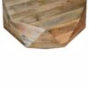 Geo Solid Wood Coffee Table | Geometric Design | Natural Timber