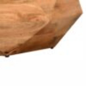 Geo Solid Wood Coffee Table | Geometric Design | Natural Timber
