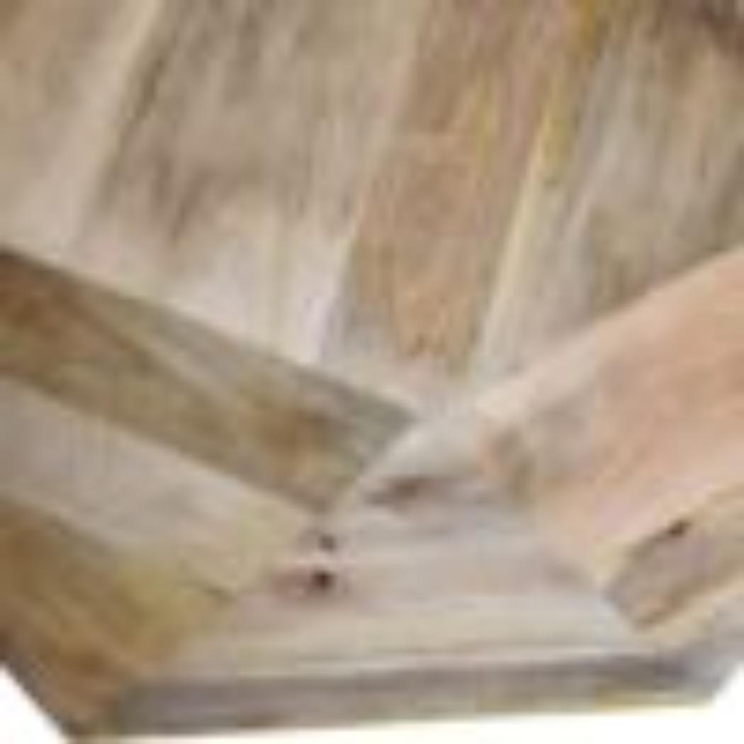Geo Solid Wood Coffee Table | Geometric Design | Natural Timber