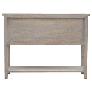 Glazed Console Cabinet | 2 Doors & 4 Drawers | Display Storage