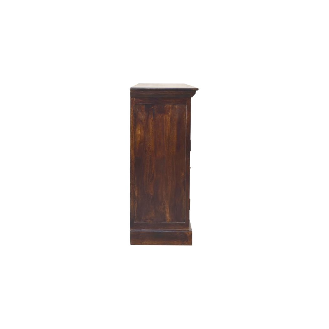 Glazed Sideboard | Walnut Finish | Dining & Display Storage