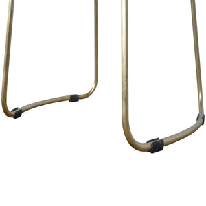 Gold Iron Bar Stool | Metal Frame | Modern Kitchen Seating