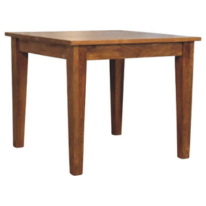 Golden Teak Solid Wood Dining Table | Timeless Family Dining
