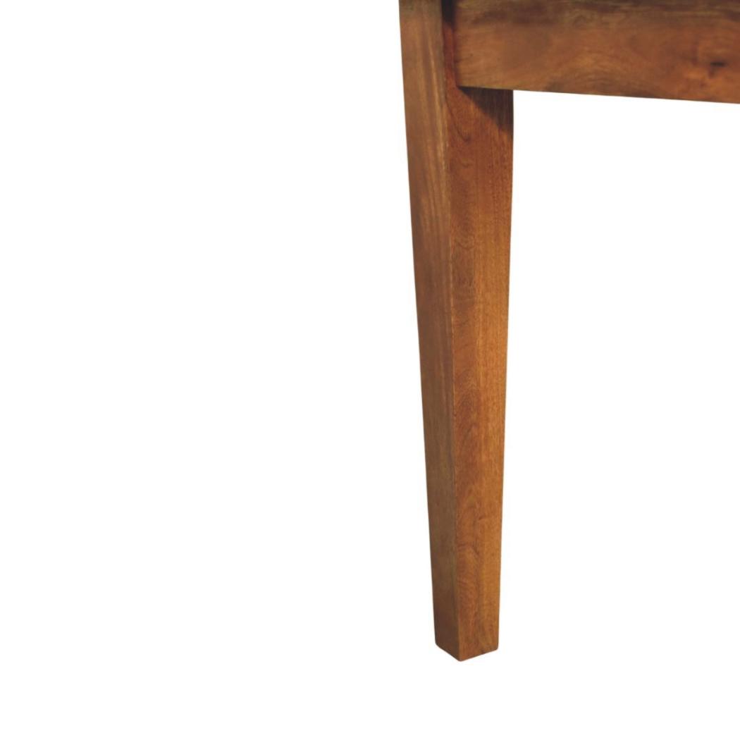 Golden Teak Solid Wood Dining Table | Timeless Family Dining
