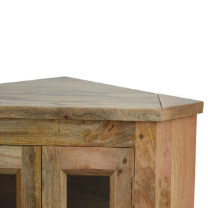 Granary 2 Door Corner TV Cabinet | Space Smart Design | Living Room Storage