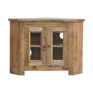Granary 2 Door Corner TV Cabinet | Space Smart Design | Living Room Storage